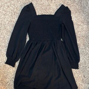 ODDY Black Long Sleeve Dress